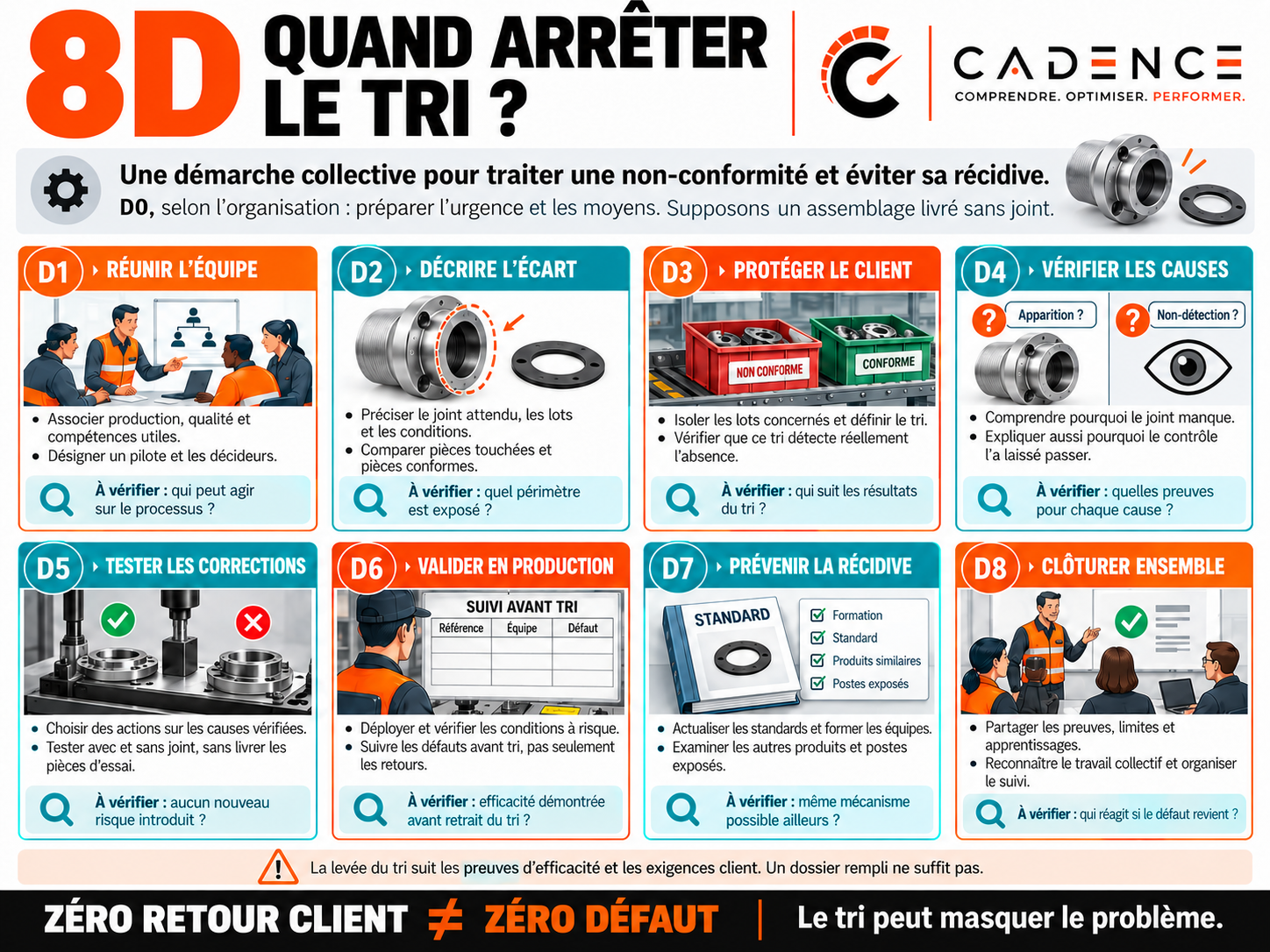 8D : quand arrêter le tri ?